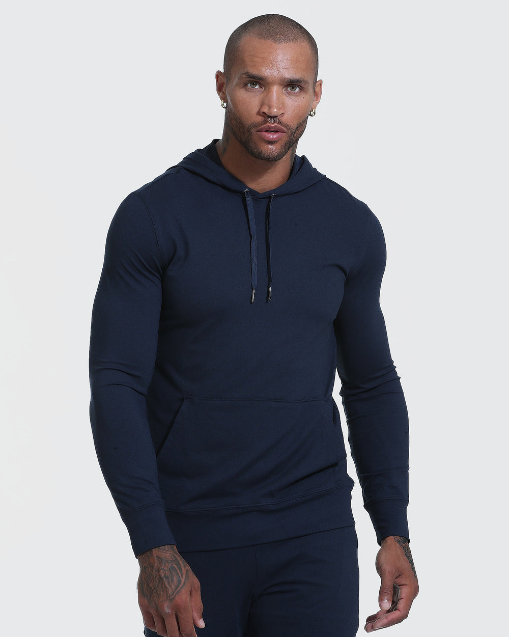 Heather Navy Active Comfort Pullover Hoodie