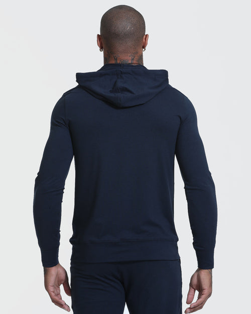 Heather Navy Active Comfort Pullover Hoodie