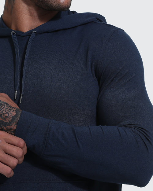 Heather Navy Active Comfort Pullover Hoodie