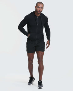 True ClassicBlack Active Comfort Full Zip Hoodie