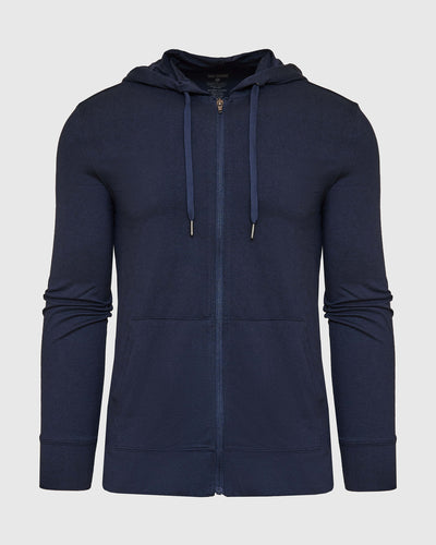 Active Comfort Full Zip - Dark Heather Navy