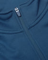 Fiord Half Zip Fleece Sweatshirt with textured knit fabric and zipper detail.