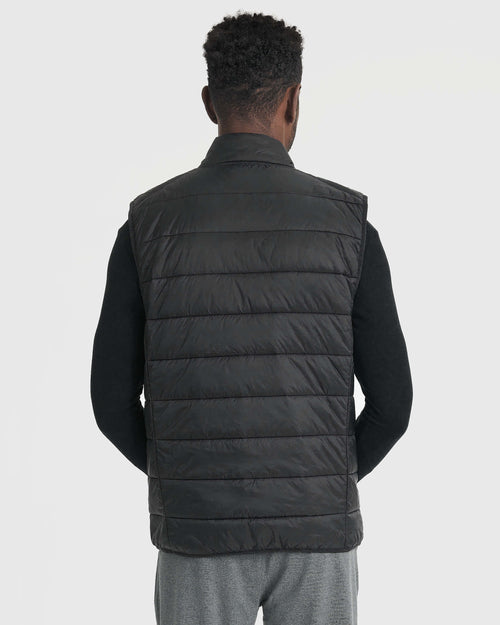 Black Puffer Vest