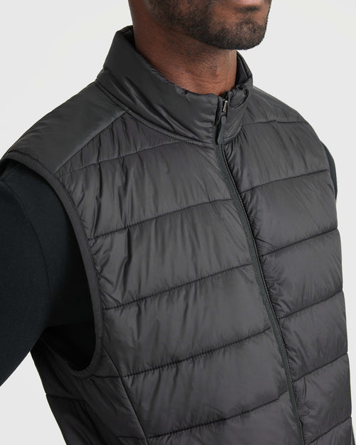 Black Puffer Vest