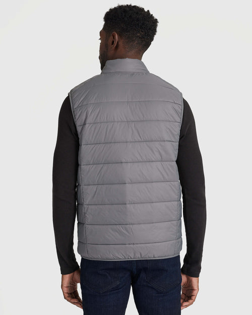 Gunmetal Puffer Vest