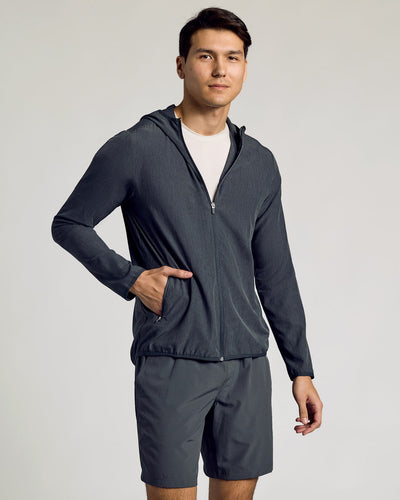 Active Shell Jacket - Charcoal Heather Gray