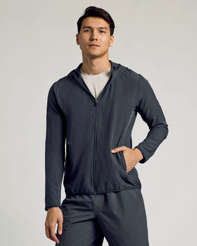 Active Shell Jacket - Charcoal Heather Gray