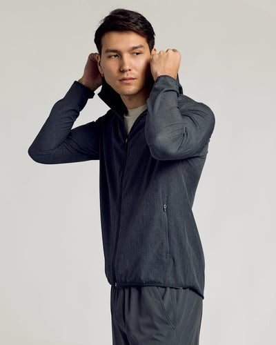 Active Shell Jacket - Charcoal Heather Gray