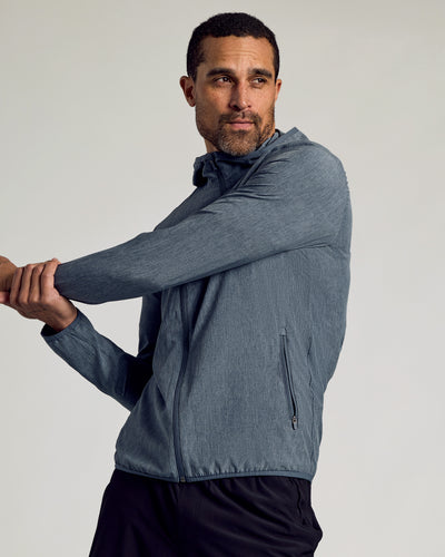 Active Shell Jacket - Heather Navy