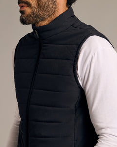 True ClassicBlack Puffer Vest 2.0