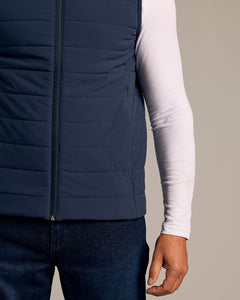 True ClassicNavy Puffer Vest 2.0