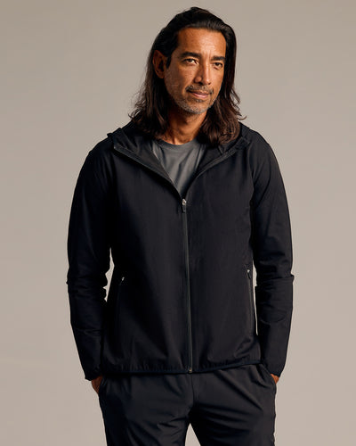 Tech Windbreaker - Black