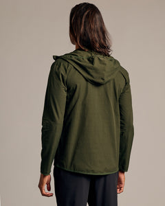 True ClassicOlive Tech Windbreaker