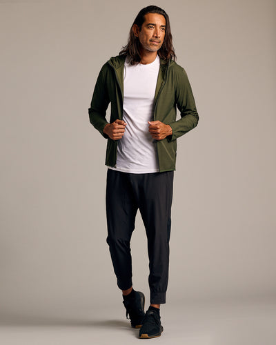 Tech Windbreaker - Olive