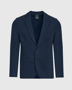 True ClassicNavy Comfort Knit Blazer 2.0