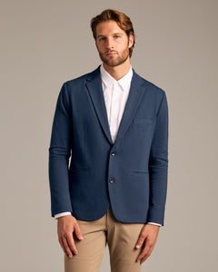 True ClassicNavy Comfort Knit Blazer