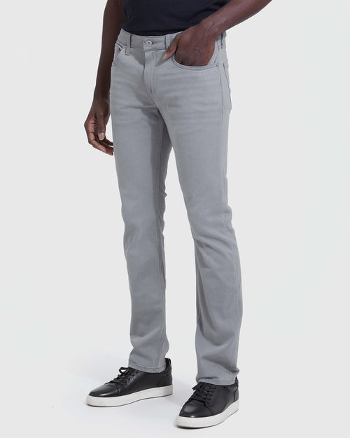 Medium Gray Wash Slim Comfort Jeans