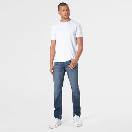 Medium Indigo Wash Slim Comfort Jeans