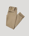 Khaki Slim Comfort Knit Chino Pant