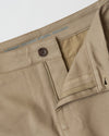 Slim Comfort Knit Chino Pant 3-Pack waistband with button and slogan detail.