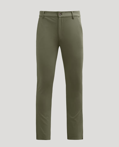 Casual Chino Pants - Military Green