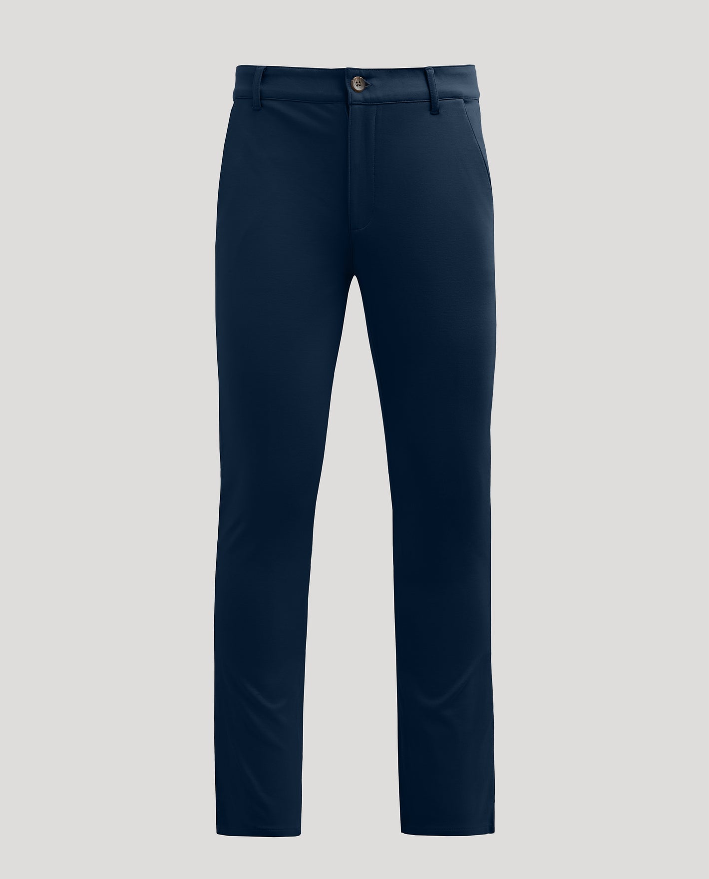 Navy Slim Comfort Knit Chino Pant