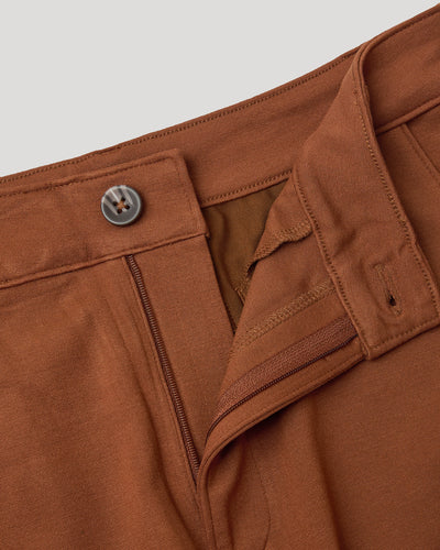Casual Chino Pants - Suede Brown
