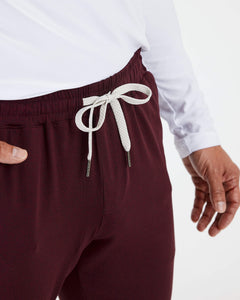 True ClassicDark Heather Burgundy Active Joggers