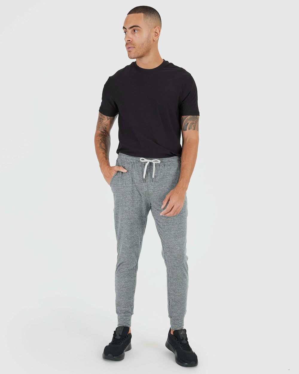 Heather Gray Active Joggers