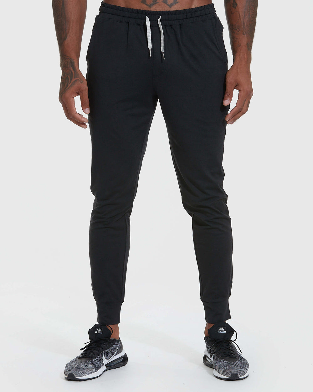 Heather Black Active Jogger