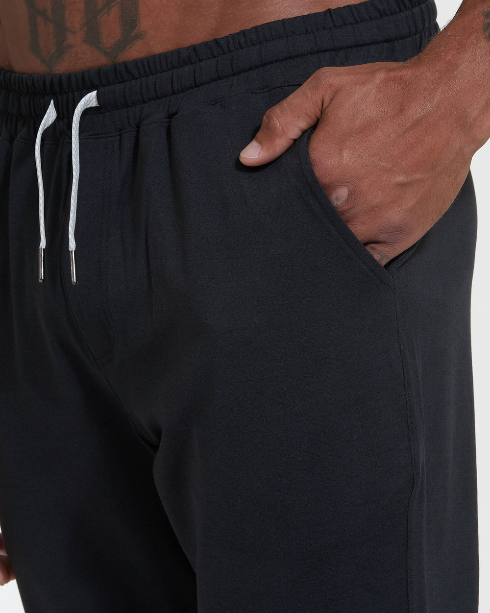 Heather Black Active Jogger