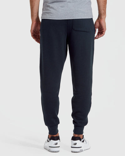 Lot de 2 sweats à capuche et joggings en polaire bleu marine Set