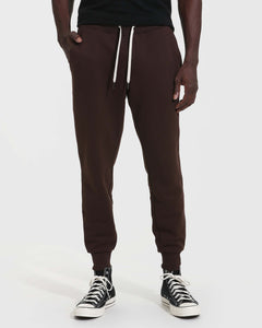 True ClassicDark Oak Fleece French Terry Joggers