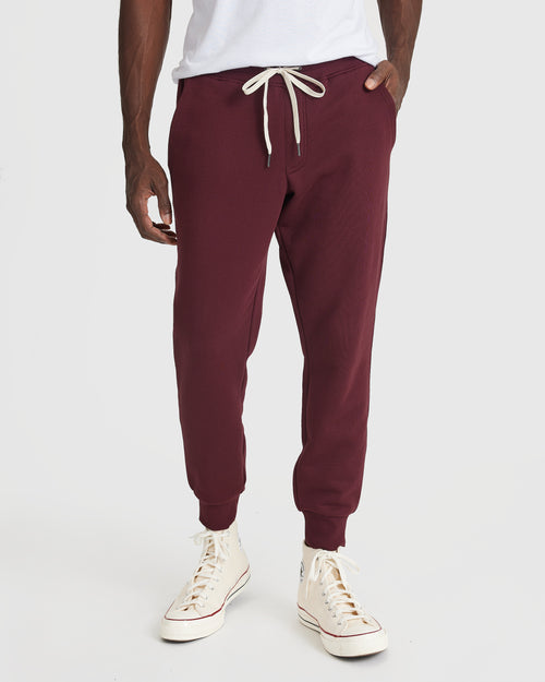 Mahogany Fleece Zip Hoodie and Jogger Set