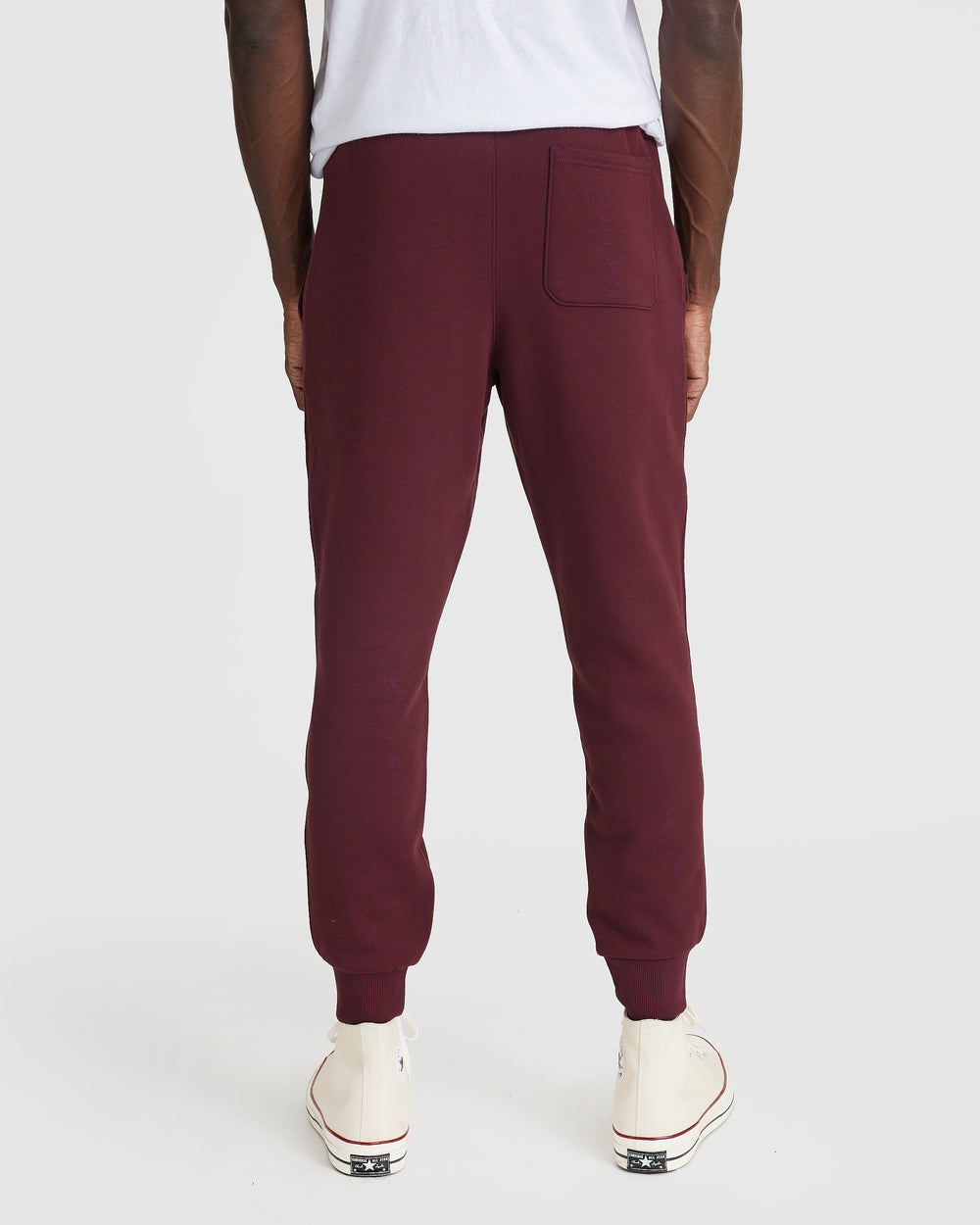 Mahogany Fleece Zip Hoodie and Jogger Set