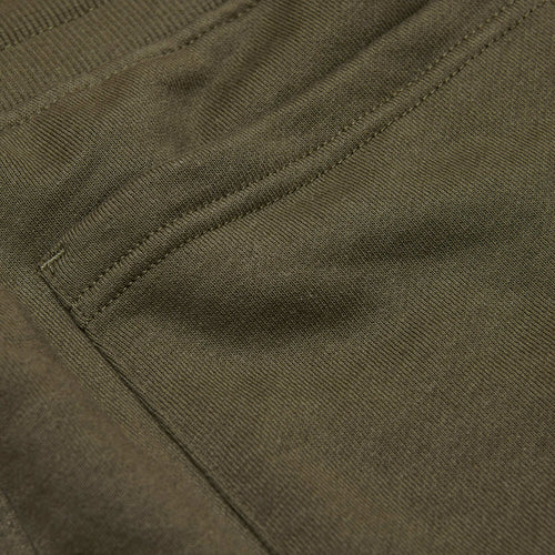 Military Green Fleece French Terry Joggers