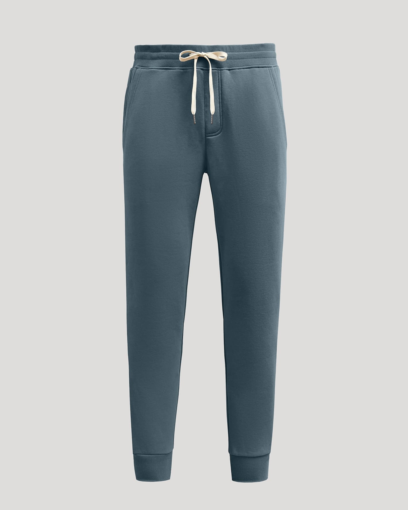 Neptune Fleece French Terry Joggers with elastic waistband and tapered legs.