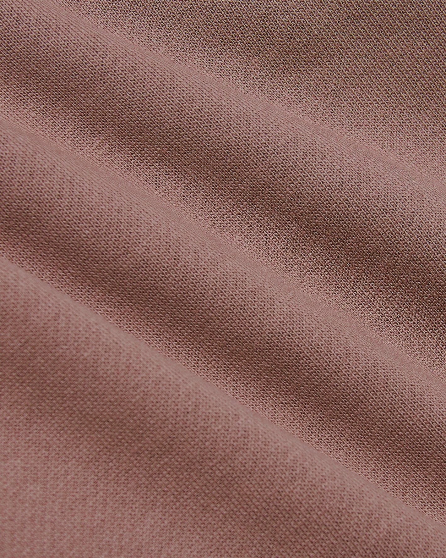 Close-up of Slate Mauve Fleece French Terry Joggers fabric.