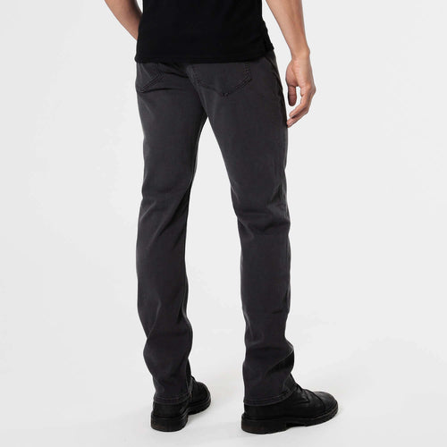 Gray Wash Straight Comfort Jeans