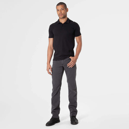 Gray Wash Straight Comfort Jeans