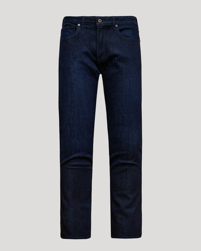 Straight High-Stretch Jeans - Indigo Wash 