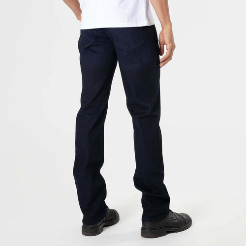 Indigo Wash Straight Comfort Jeans