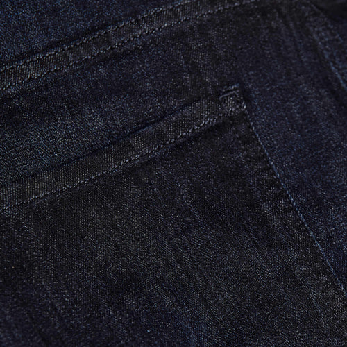 Indigo Wash Straight Comfort Jeans