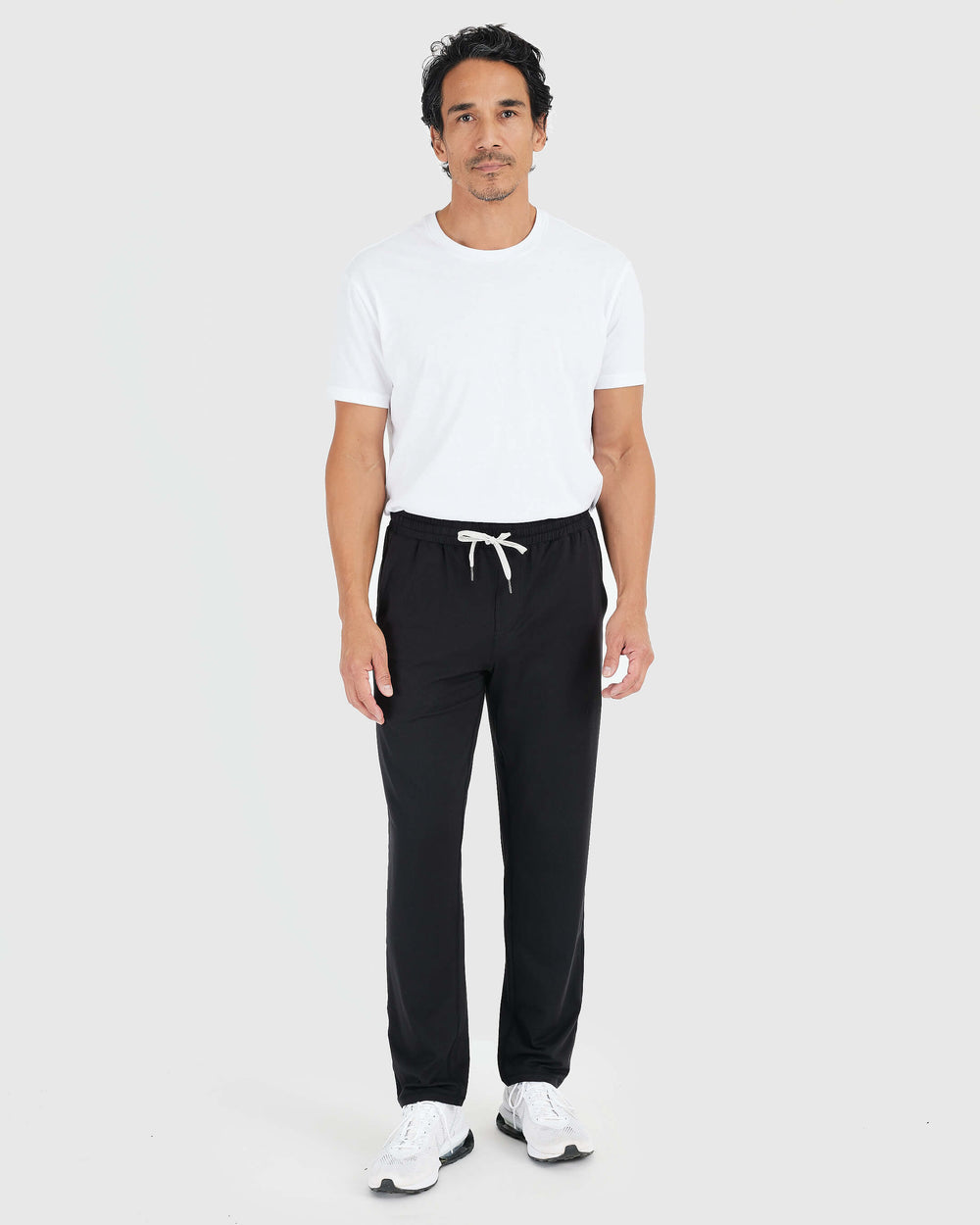 Black Active Comfort Straight Leg Pant