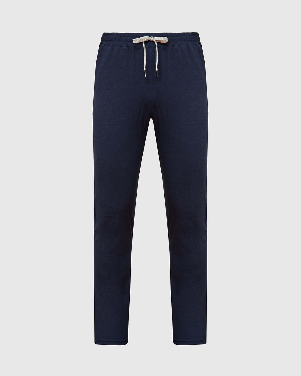 Heather Navy Active Comfort Straight Leg Pant