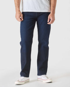 True ClassicIndigo Rinse Straight Authentic Stretch Jeans