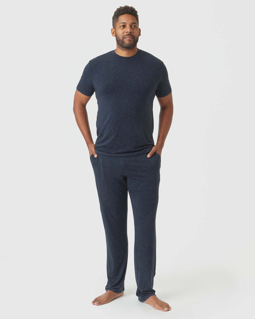 Heather Navy Loungewear Pant