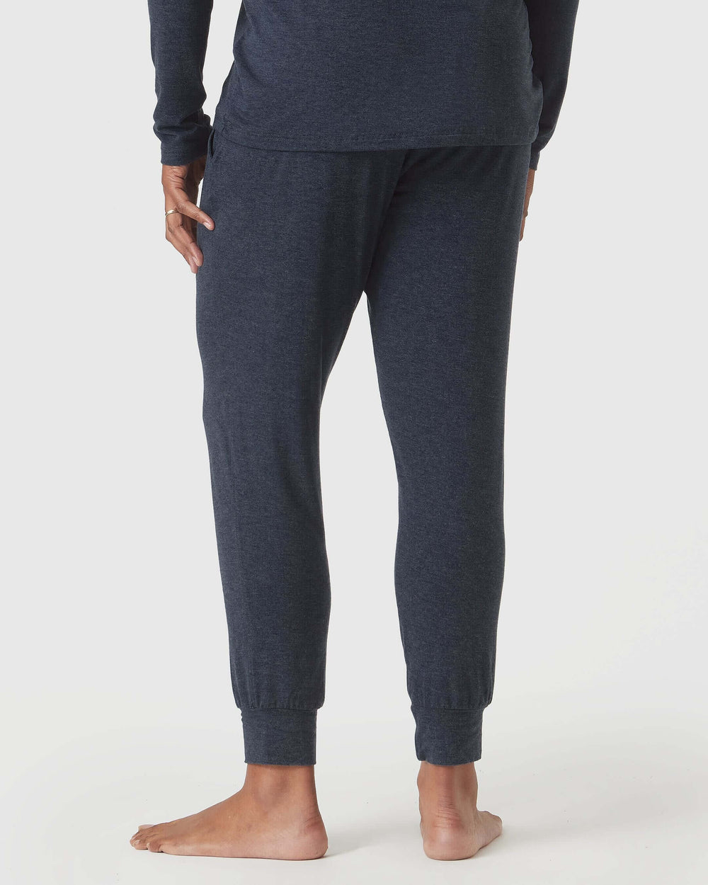 Heather Navy Loungewear Jogger