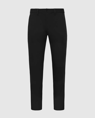 Slim Twill Chino Pants - Black