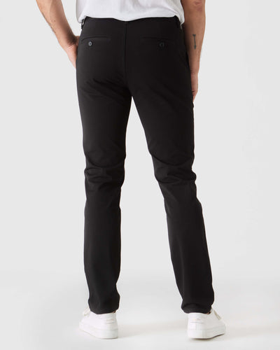 Slim Twill Chino Pants - Black